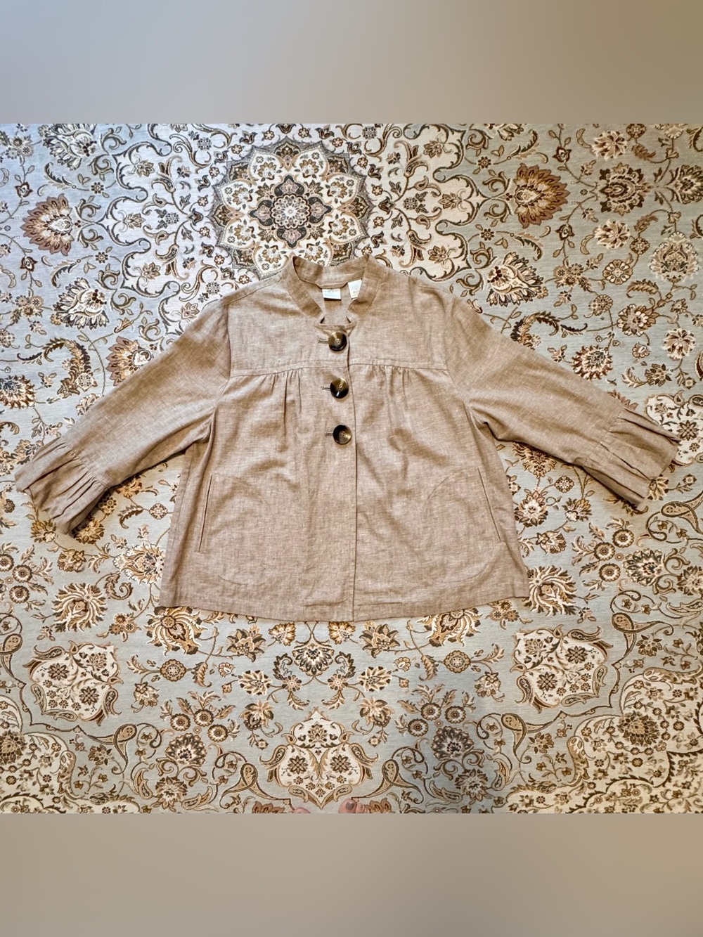 Emma James Linen Jacket - Large